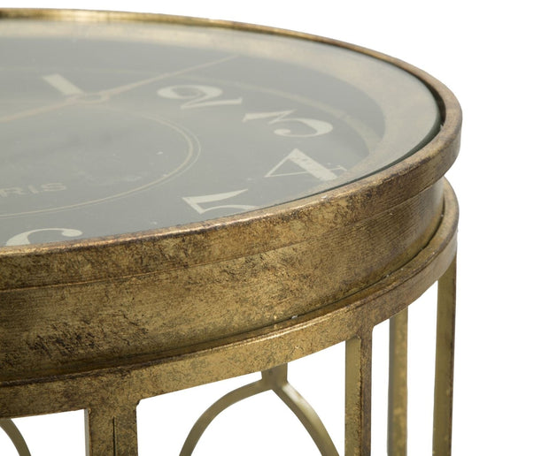 Tavolo C/Orologio Glam cm Ø 41,5x53,5 (4)