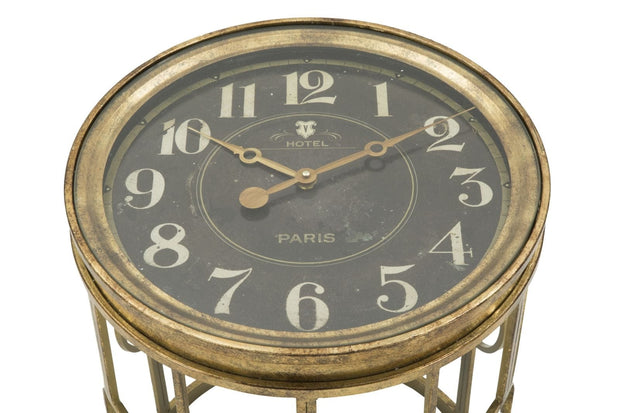 Tavolo C/Orologio Glam cm Ø 41,5x53,5 (5)