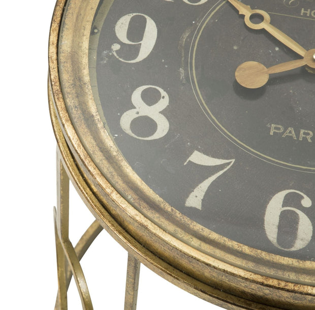 Tavolo C/Orologio Glam cm Ø 41,5x53,5 (6)