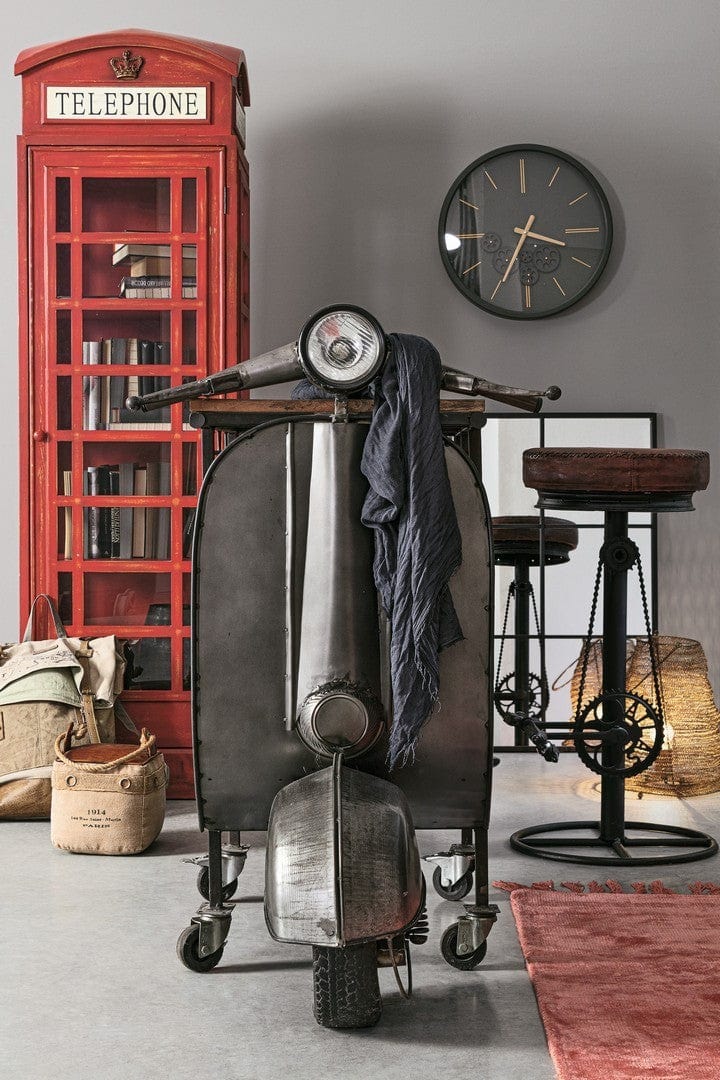 Bizzotto Tavolo da Bar Vespa Replica Naturale