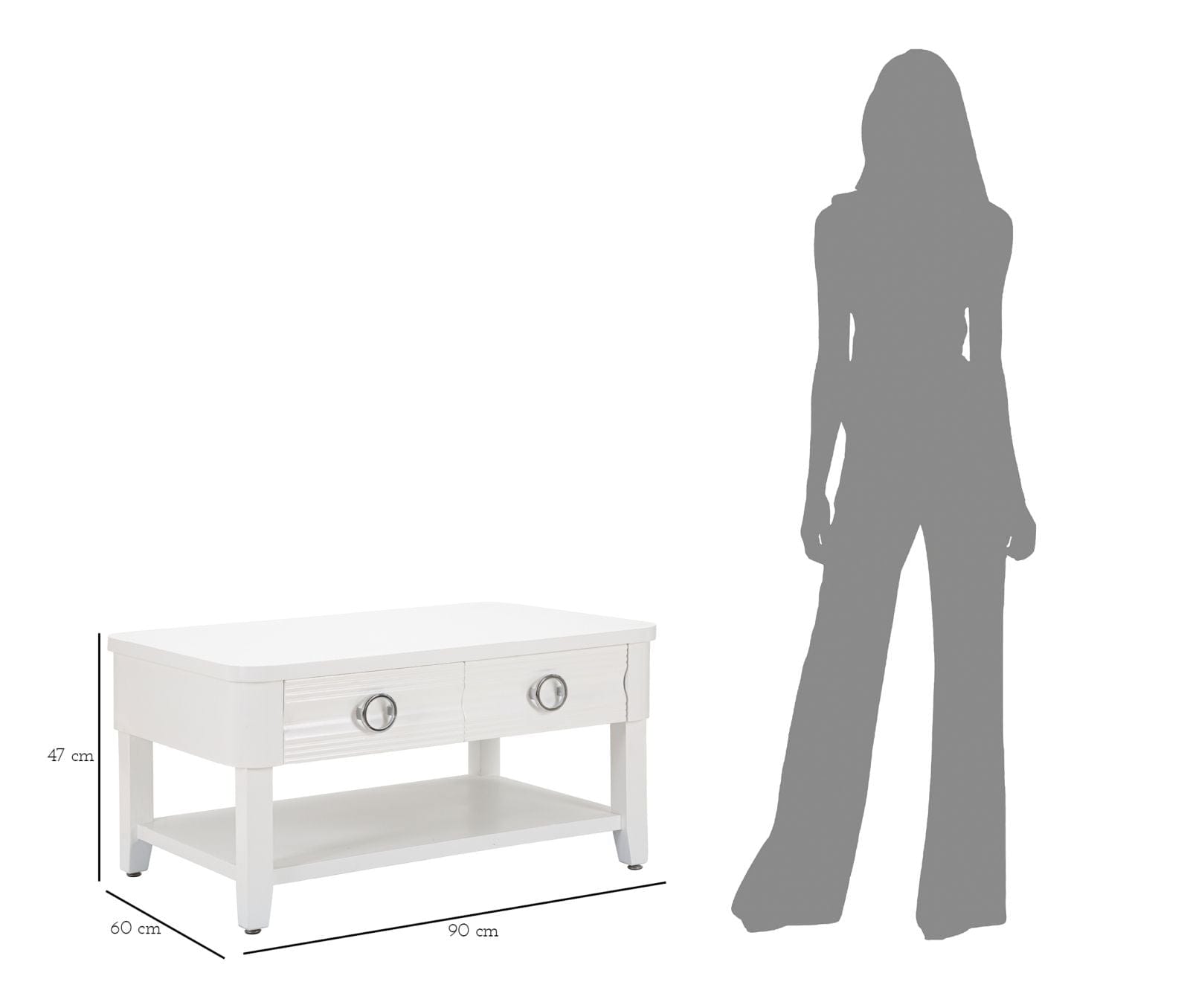 Tavolo Da Caffe Shine cm 90x60x47 (8)