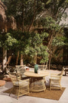 Bizzotto Tavolo da giardino Adelma Naturale