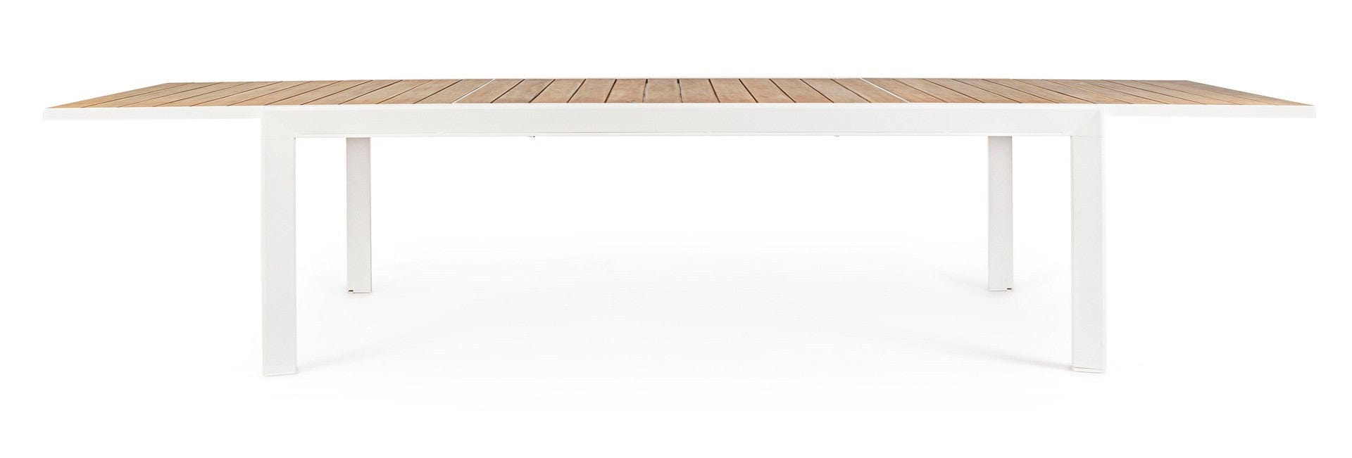 Bizzotto Tavolo da giardino estensibile Belmar Bianco