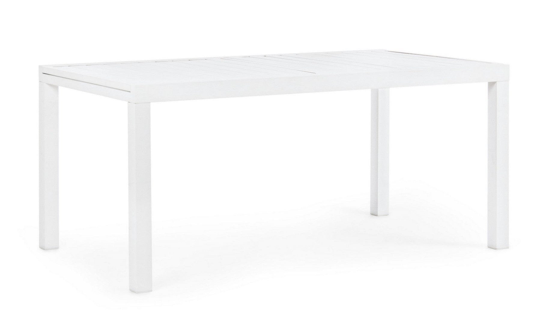 Bizzotto Tavolo da giardino estensibile Hilde Bianco
