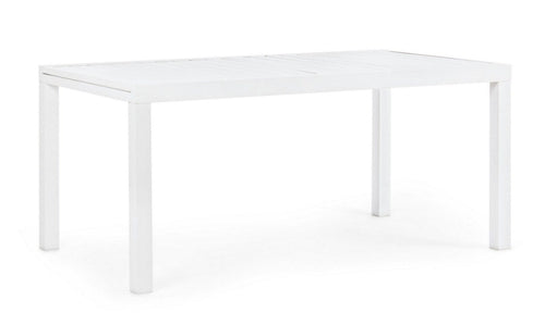 Bizzotto Tavolo da giardino estensibile Hilde Bianco