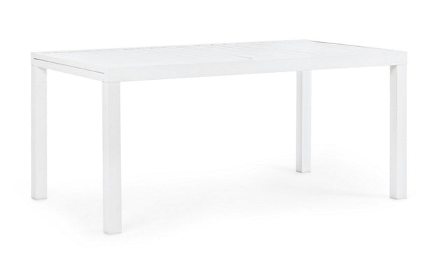 Bizzotto Tavolo da giardino estensibile Hilde Bianco