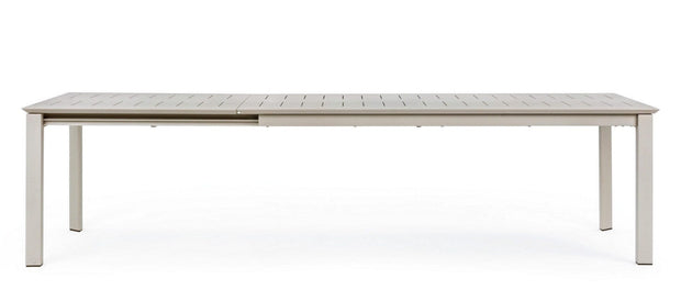 Bizzotto Tavolo da giardino estensibile Konnor Beige