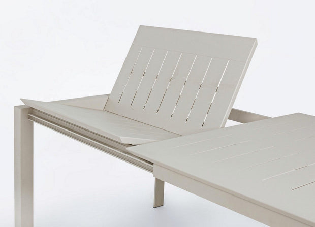 Bizzotto Tavolo da giardino estensibile Konnor Beige