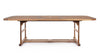 Bizzotto Tavolo da giardino estensibile Noemi Rectangle Naturale