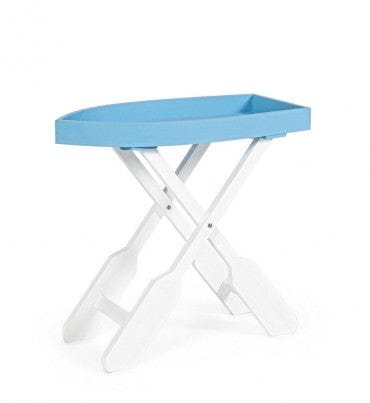 Bizzotto Tavolo da giardino pieghevole Gozzo Bianco