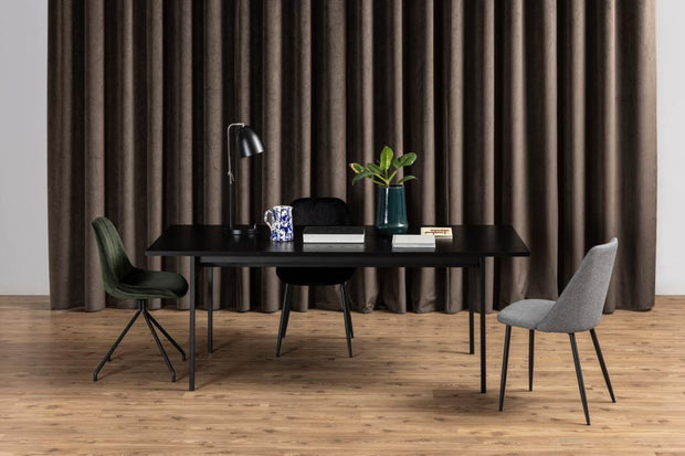 Actona Tavolo da pranzo Angus Nero