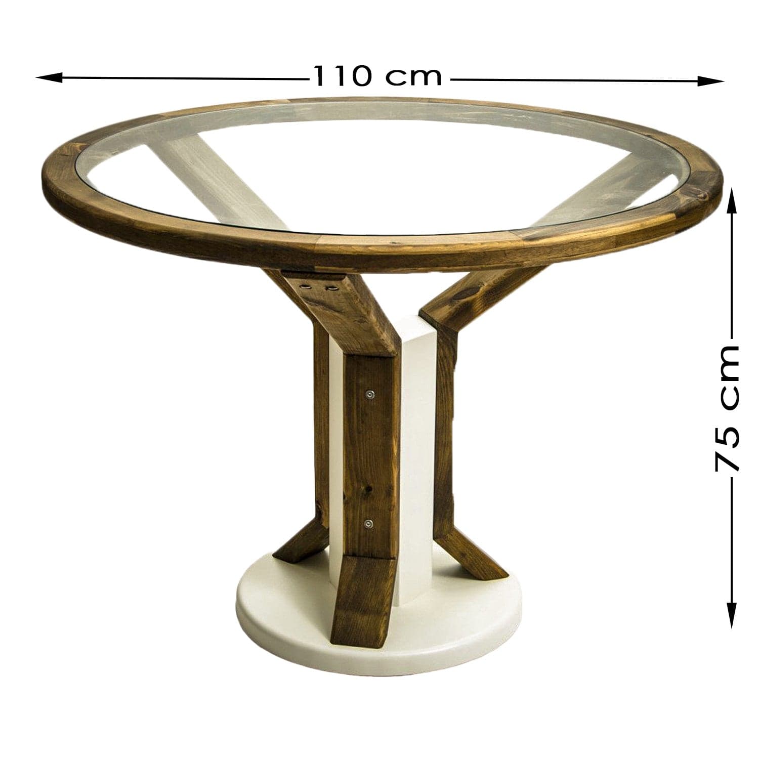 Tavolo da pranzo Drona Pino