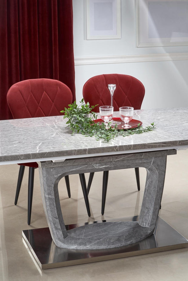 Halmar Tavolo da pranzo estensibile Artan Grigio