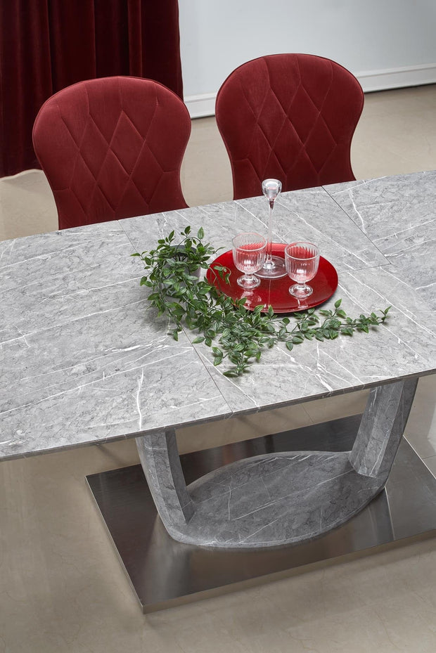 Halmar Tavolo da pranzo estensibile Artan Grigio