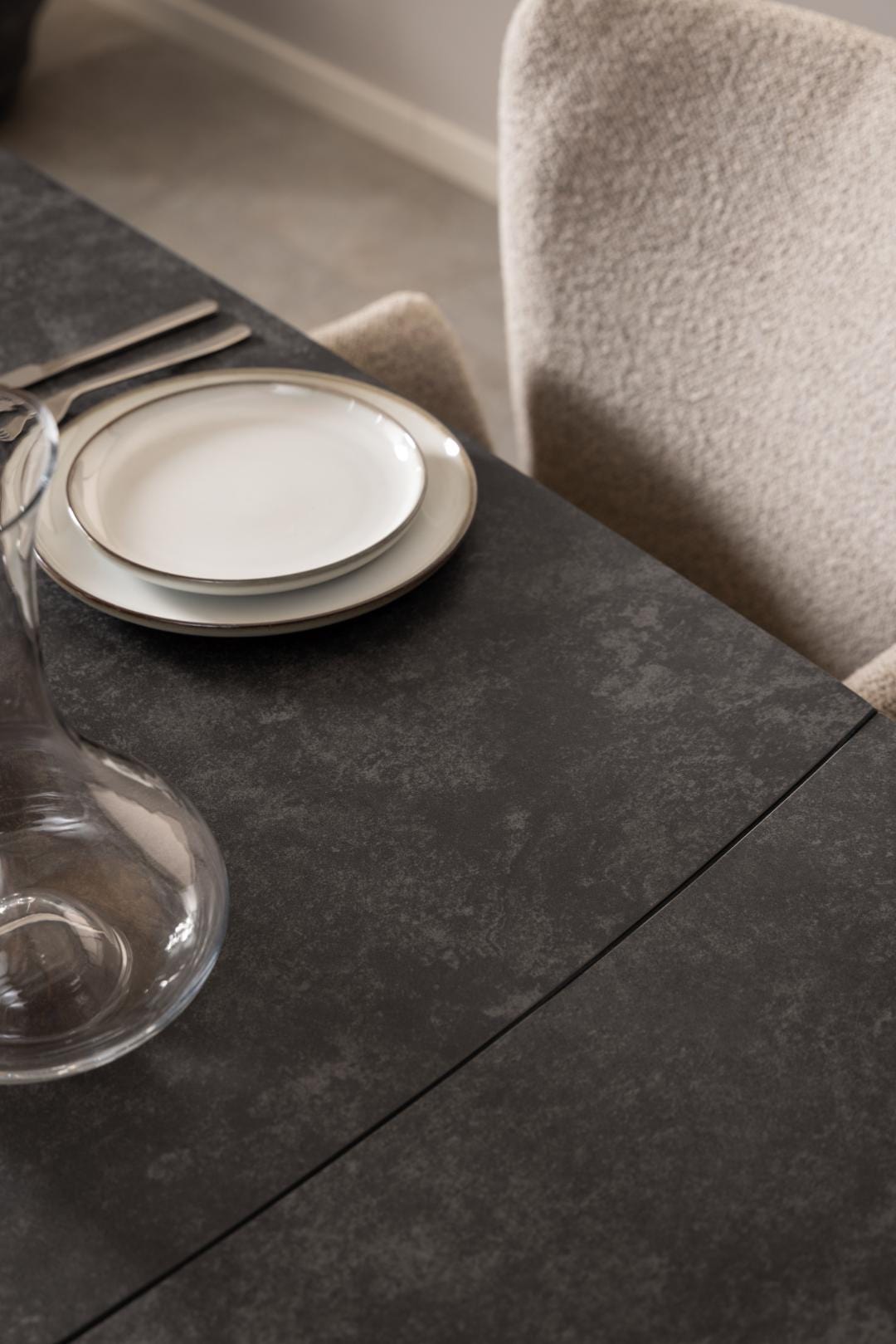 Actona Tavolo da pranzo estensibile Blackburn Nero