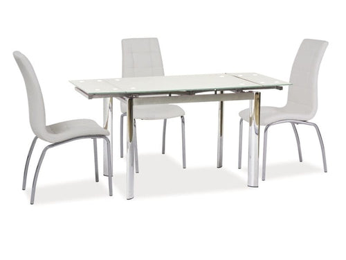Signal Tavolo da pranzo estensibile GD-019 Bianco