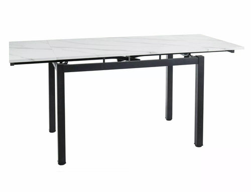 Signal Tavolo da pranzo estensibile GD017 Bianco e Nero