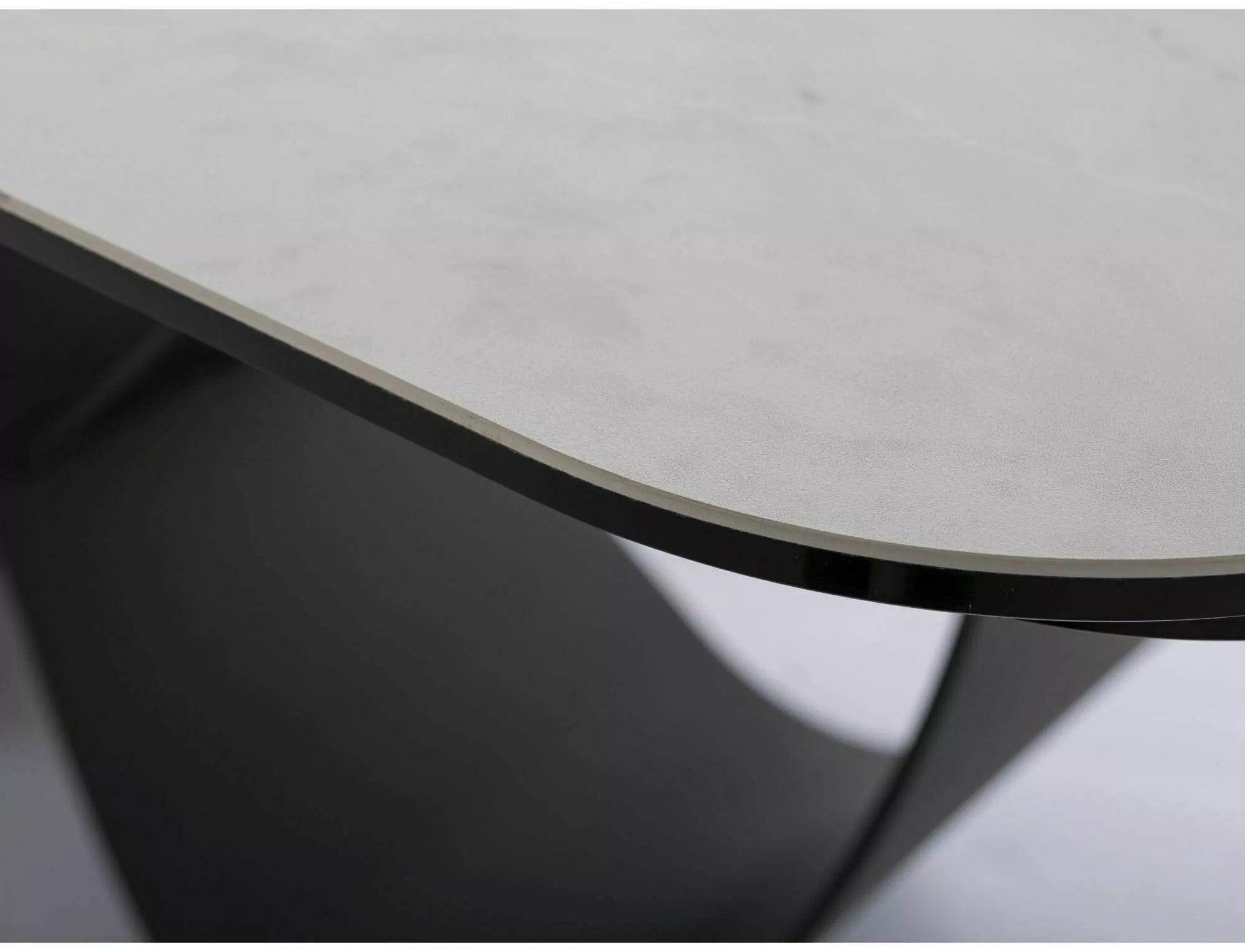 Signal Tavolo da pranzo estensibile Infinity Nature Cloud Bianco e Nero
