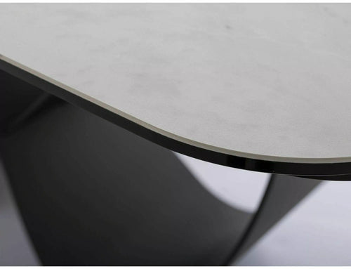 Signal Tavolo da pranzo estensibile Infinity Nature Cloud Bianco e Nero