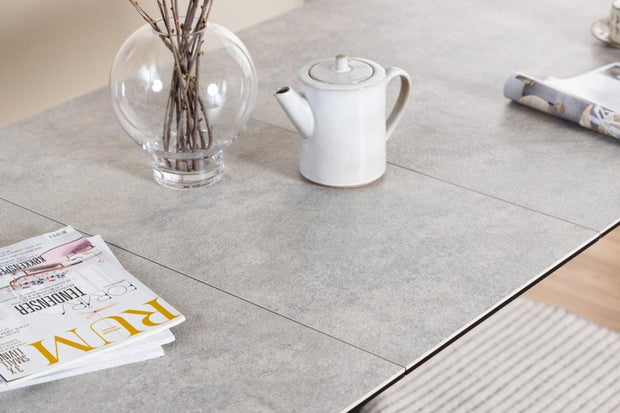 Actona Tavolo da pranzo estensibile Irwine Grigio