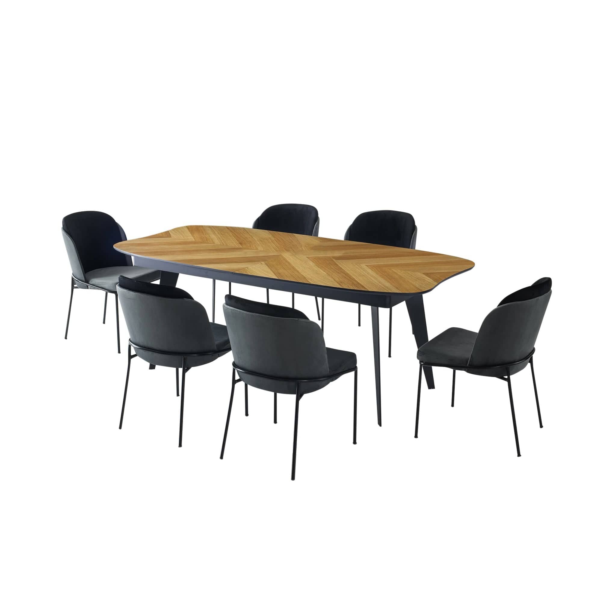 Tavolo da pranzo estensibile Lr 951 Quercia (2)
