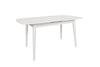 Tavolo da pranzo estensibile Retro 1193 Bianco