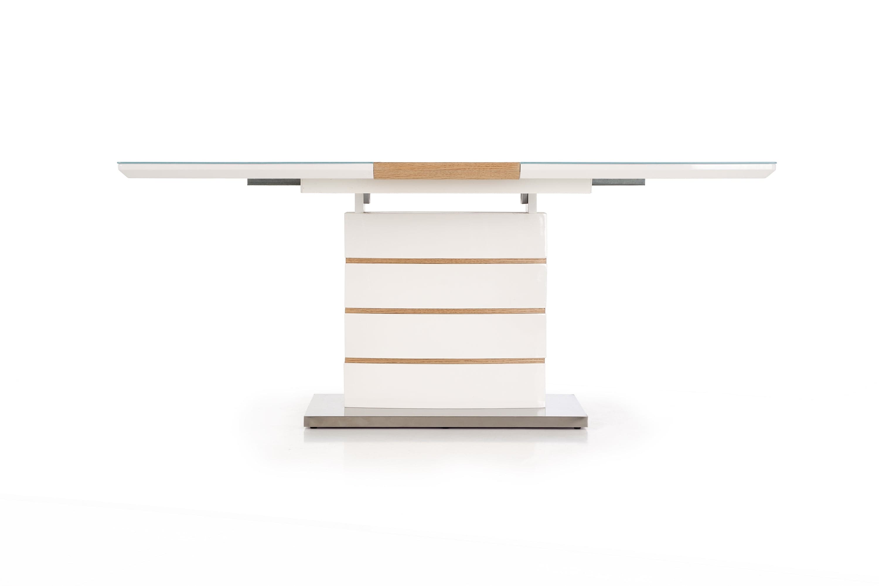 Halmar Tavolo da pranzo estensibile Toroni Bianco