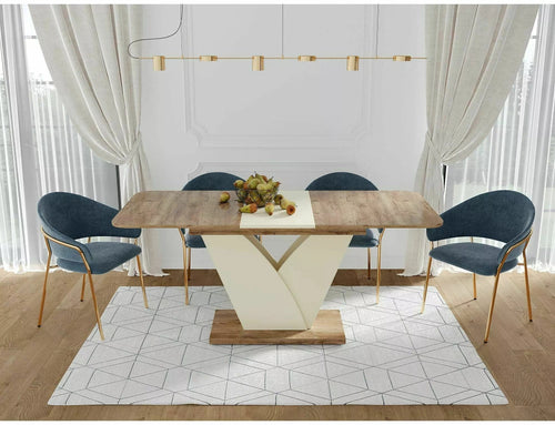 Signal Tavolo da pranzo estensibile Vidar Quercia