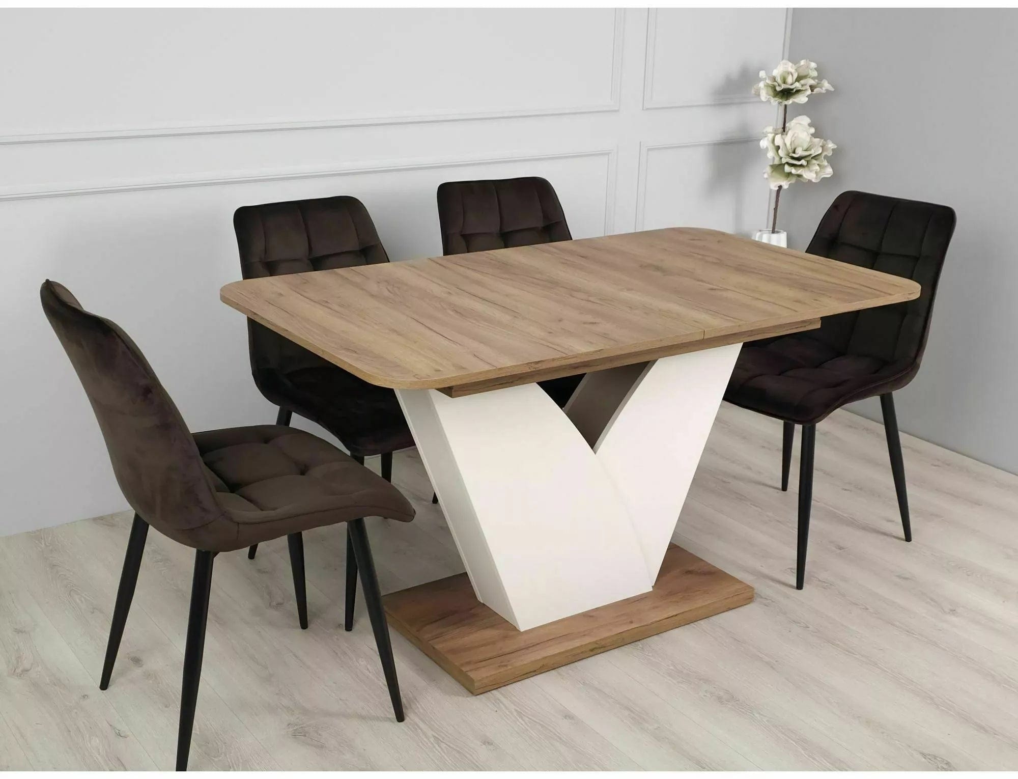 Signal Tavolo da pranzo estensibile Vidar Quercia