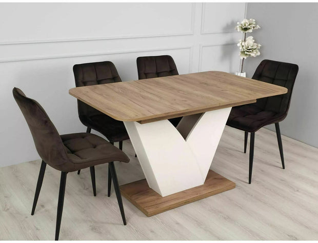 Signal Tavolo da pranzo estensibile Vidar Quercia
