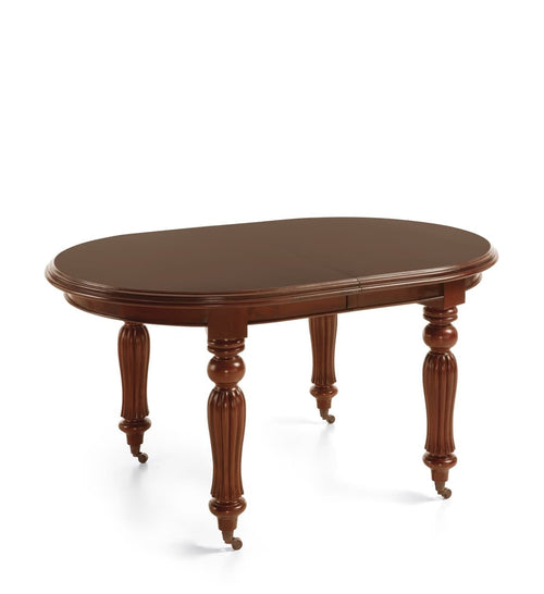 Tavolo da pranzo estensibile Vintage Oval Noce