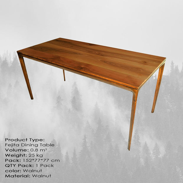 Tavolo da pranzo Fejita Small Noce