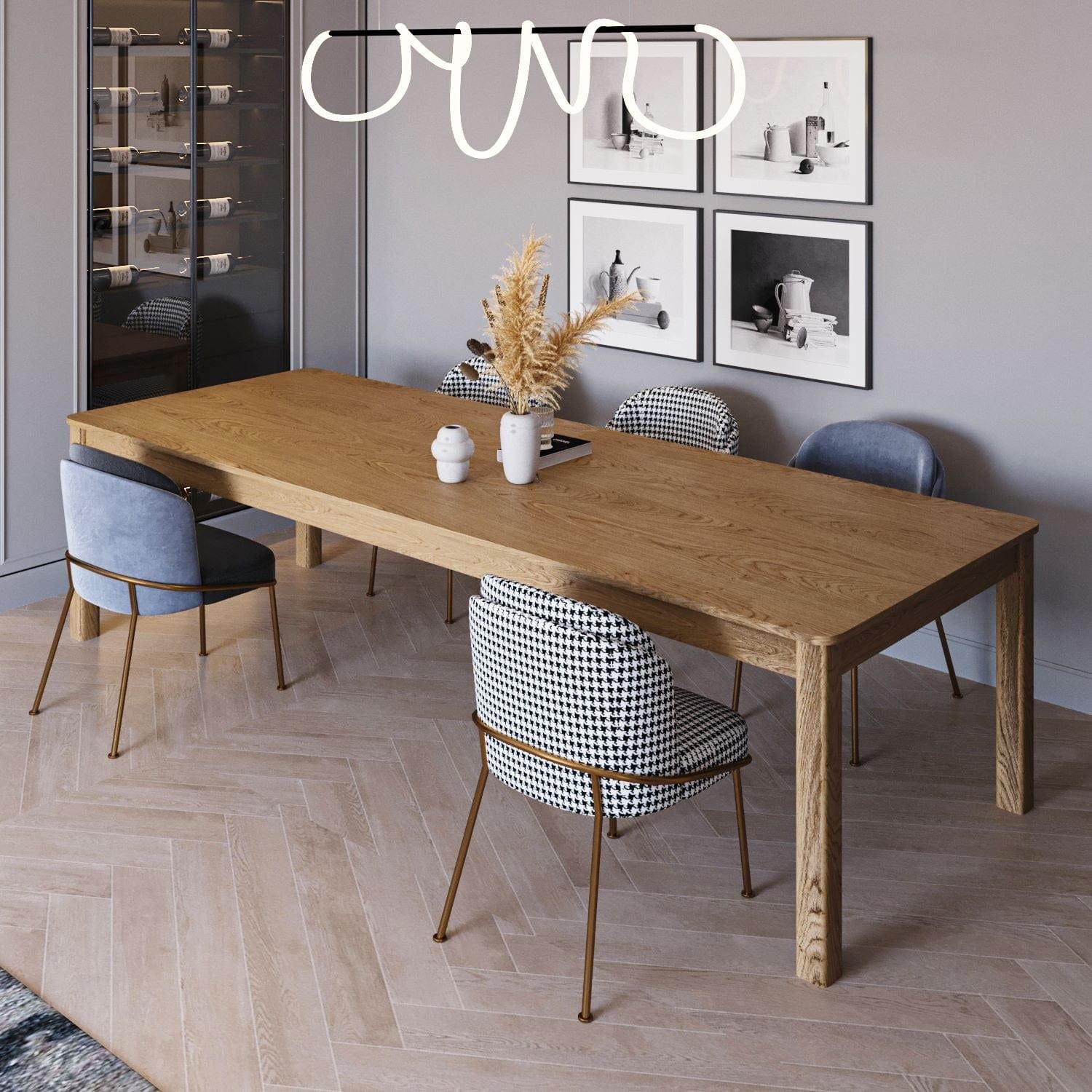 Tavolo da pranzo Hamira M Quercia (1)