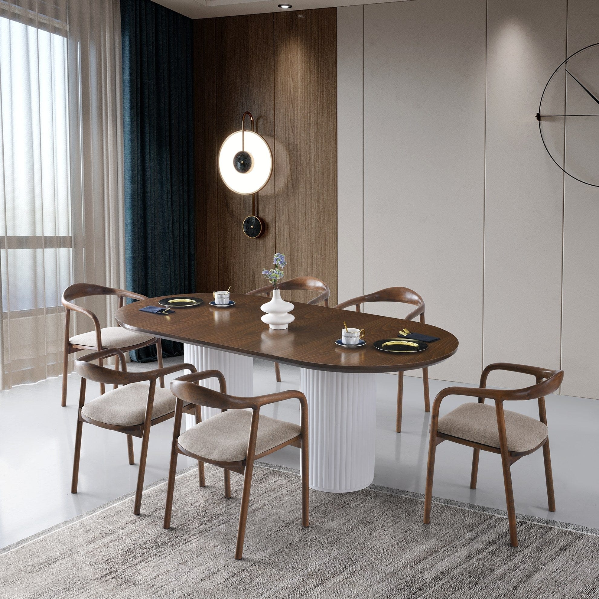 Tavolo da pranzo Li 931 Noce (1)