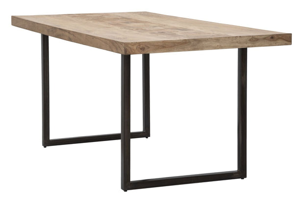 Tavolo Da Pranzo Mumbai cm 175x90x77 (Legno Di Acacia Nilotica) (2)