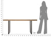 Tavolo Da Pranzo Mumbai cm 175x90x77 (Legno Di Acacia Nilotica) (8)