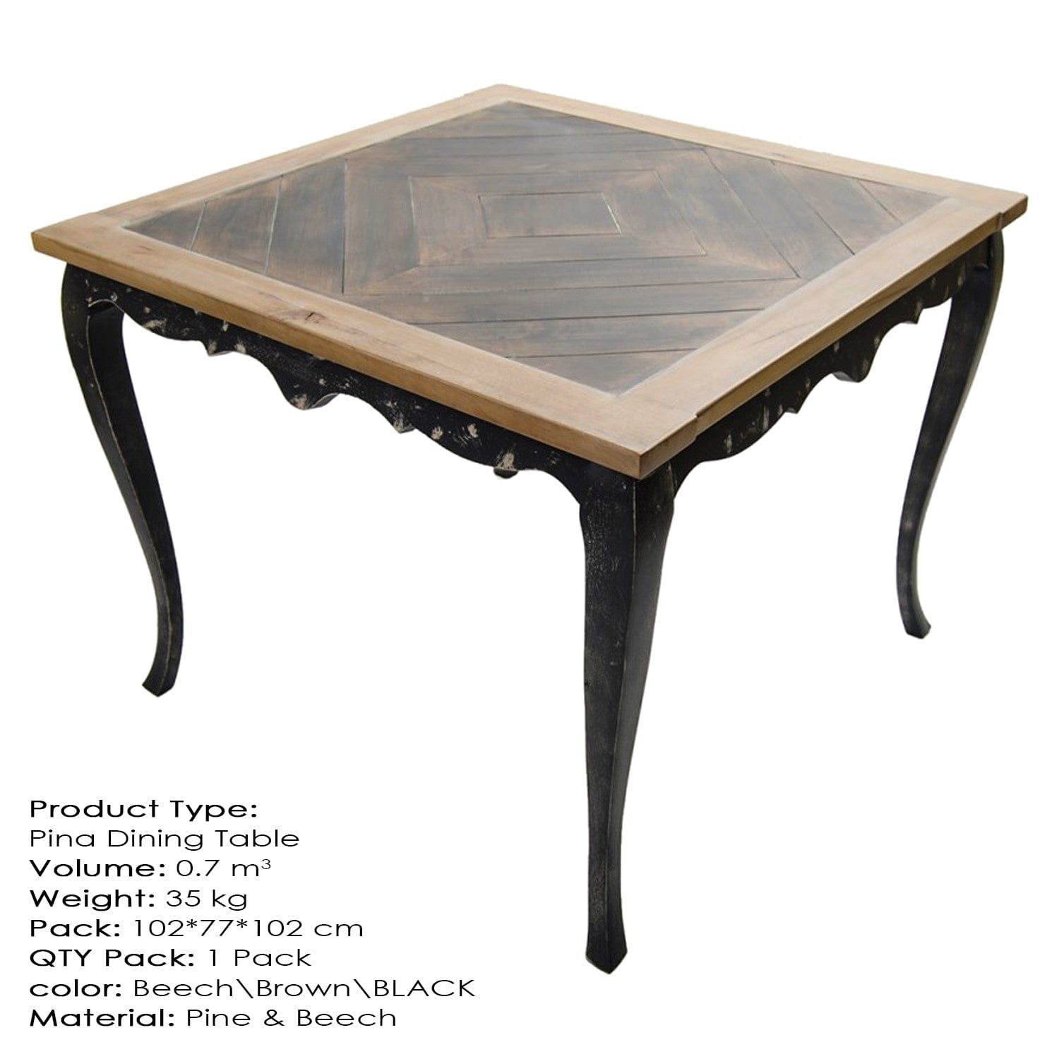 Tavolo da pranzo Pina Large Faggio (3)