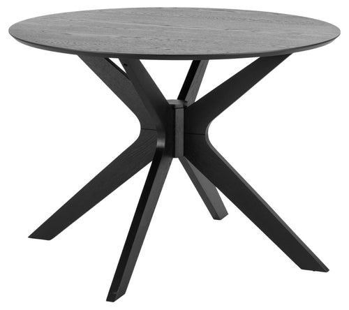 Tavolo da pranzo rotondo Duncan Nero