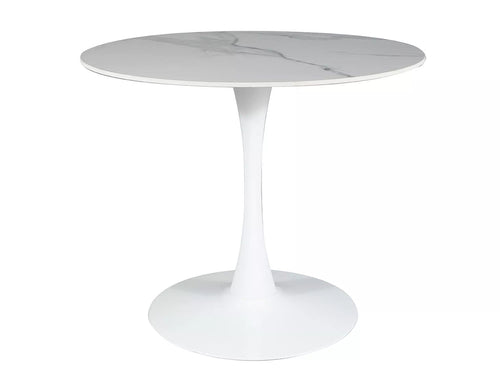Signal Tavolo da pranzo rotondo Espero Bianco