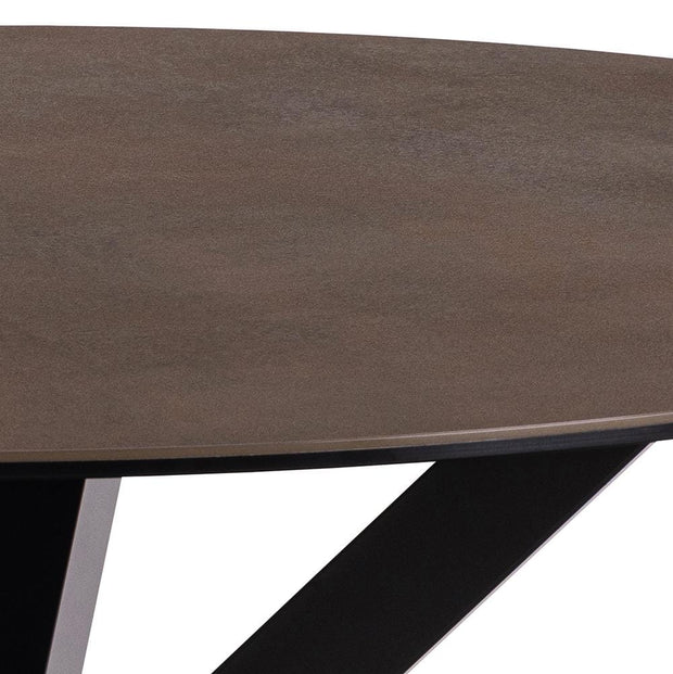 Actona Tavolo da pranzo rotondo Heaven Marrone