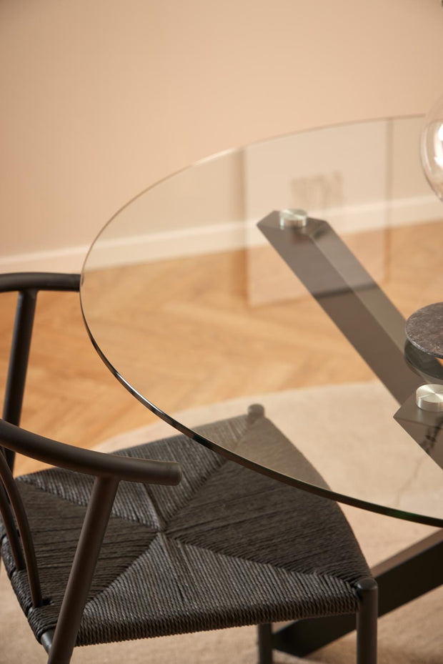 Actona Tavolo da pranzo rotondo Heaven Trasparente