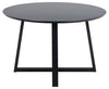 Actona Tavolo da pranzo rotondo Malika Nero