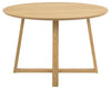 Actona Tavolo da pranzo rotondo Malika Quercia