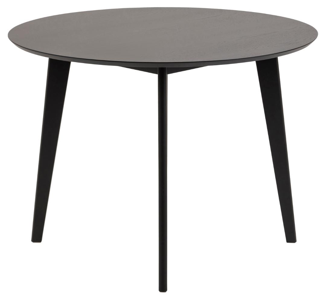 Actona Tavolo da pranzo rotondo Roxby Nero