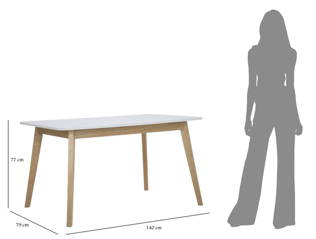 Tavolo Da Pranzo Simply cm 140x79x77 (6)