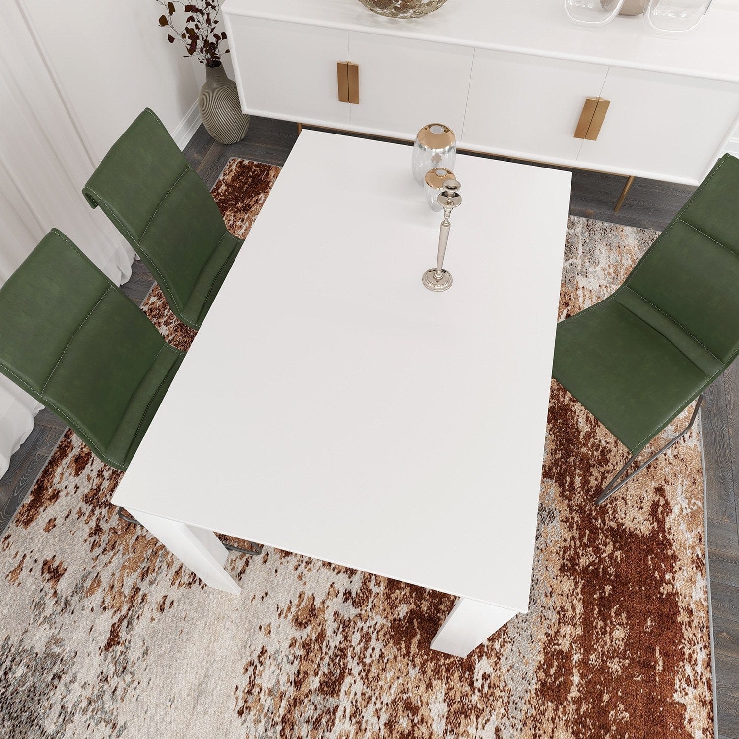 Tavolo da pranzo Single Bianco (2)