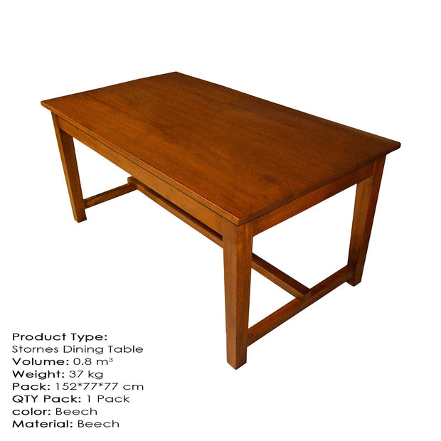 Tavolo da pranzo Stornes Noce (3)