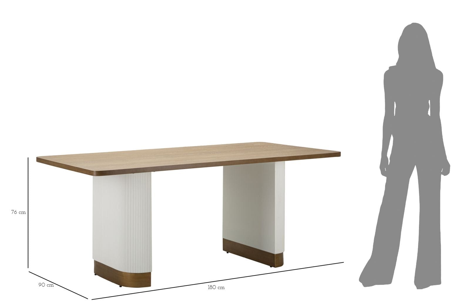 Tavolo Da Pranzo Tolosa cm 180x90x76 (8)