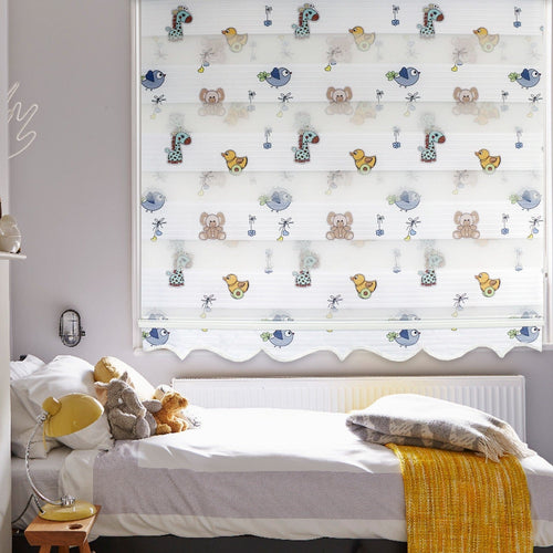 Tenda a rullo verticale Animals Multicolore & ASRGRP-478RBY-ANIMALS-MULTICOLOR