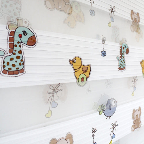 Tenda a rullo verticale Animals Multicolore (1)